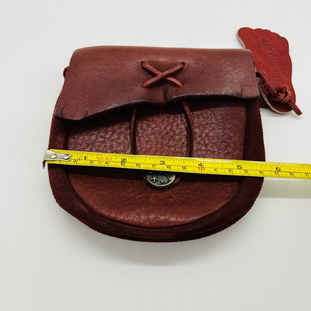 Native Earth Reddish Brown Leather Women's Belt Bag - Picture 8 of 15